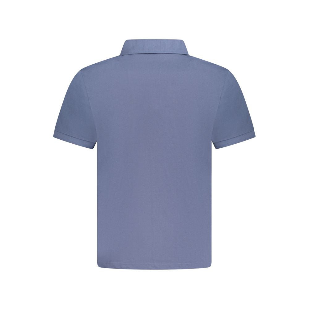 North Sails Blue Cotton Men Polo - Luxe Nova