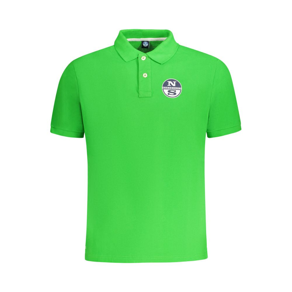 North Sails Verde Cotton Men Polo - Luxe Nova