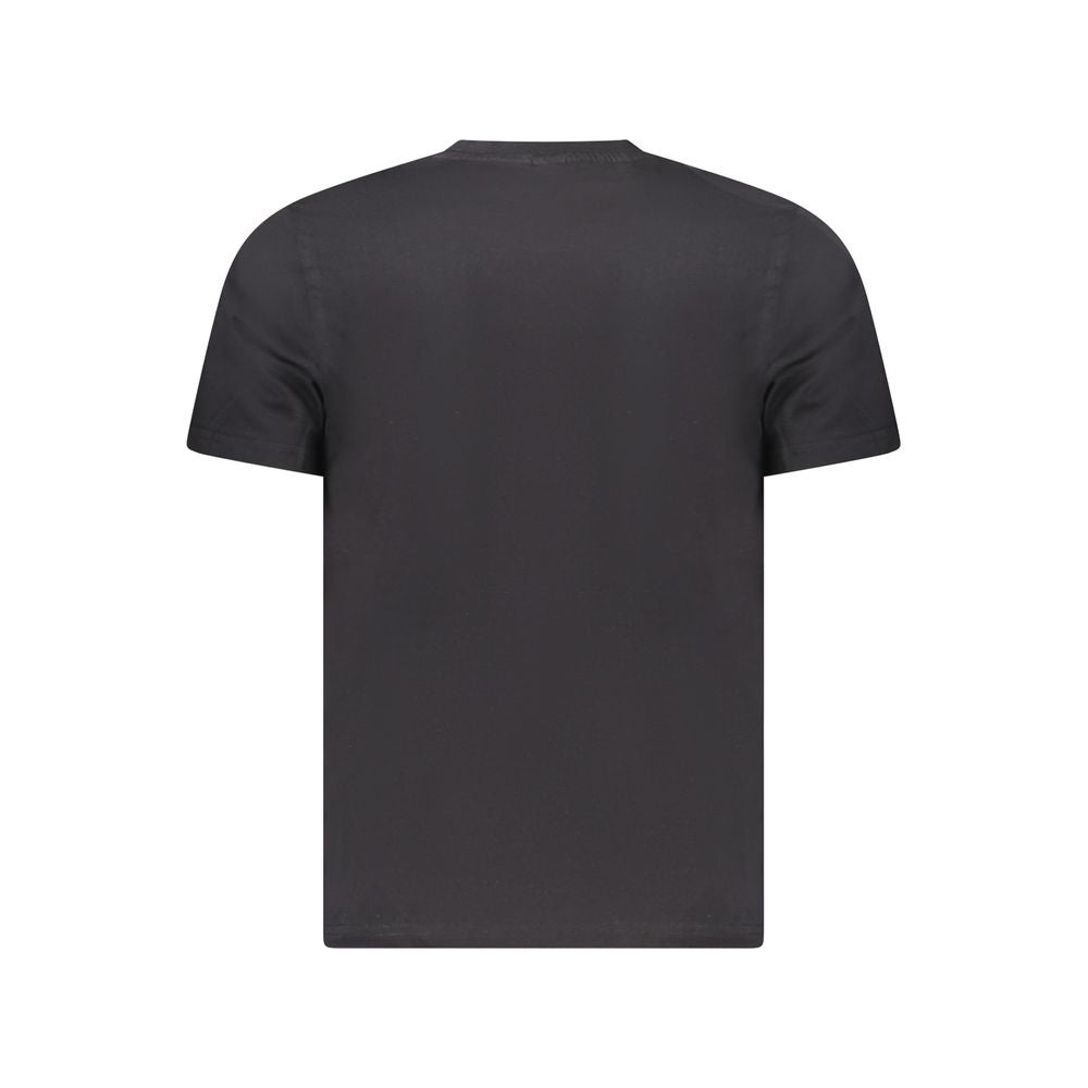 North Sails Black Cotton Men's T-Shirt - Luxe Nova