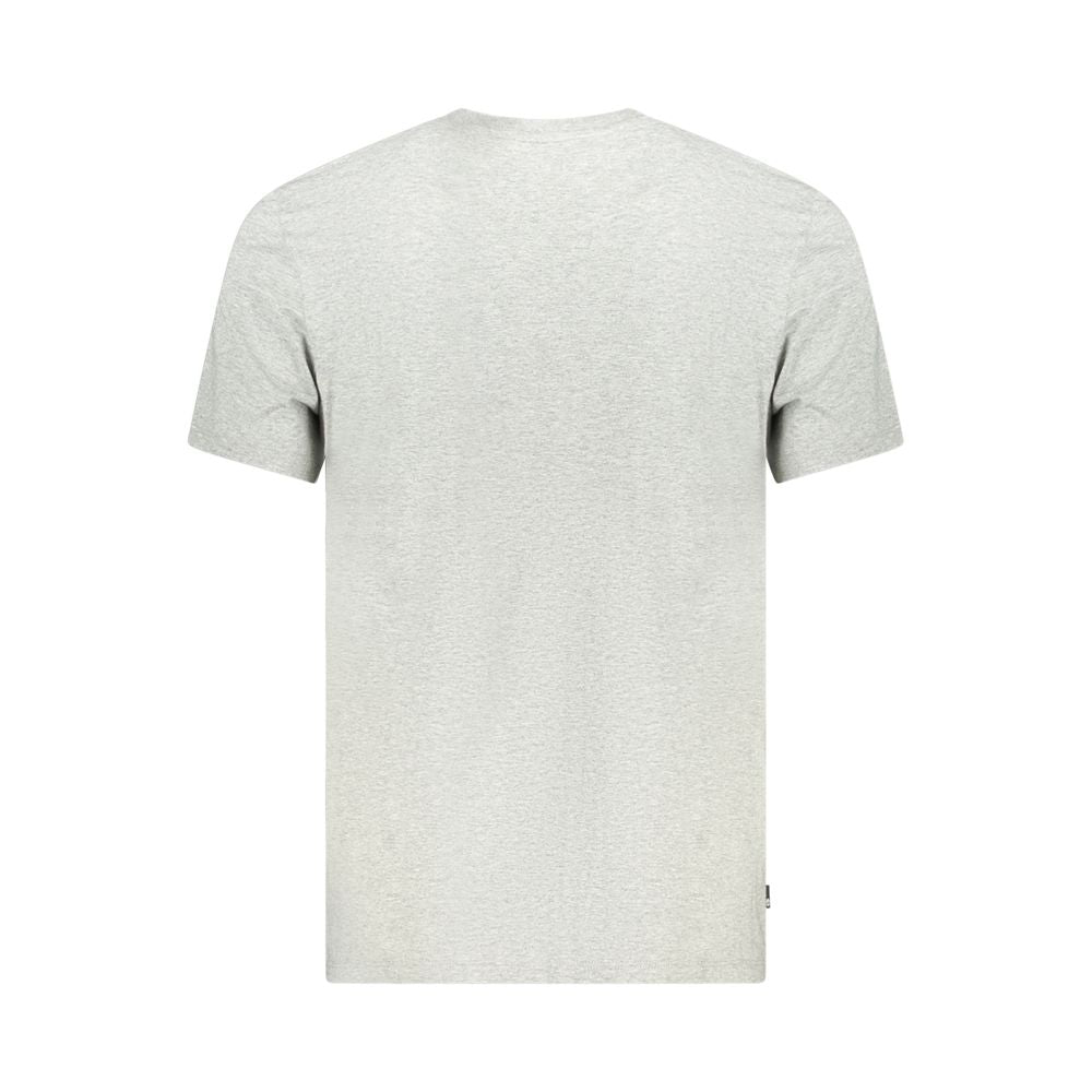 Timberland Grigio Cotton Men T-Shirt - Luxe Nova
