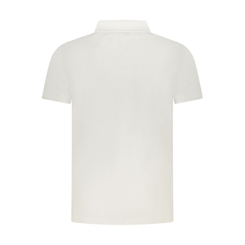 Cavalli Class Bianco Cotton Men Polo - Luxe Nova