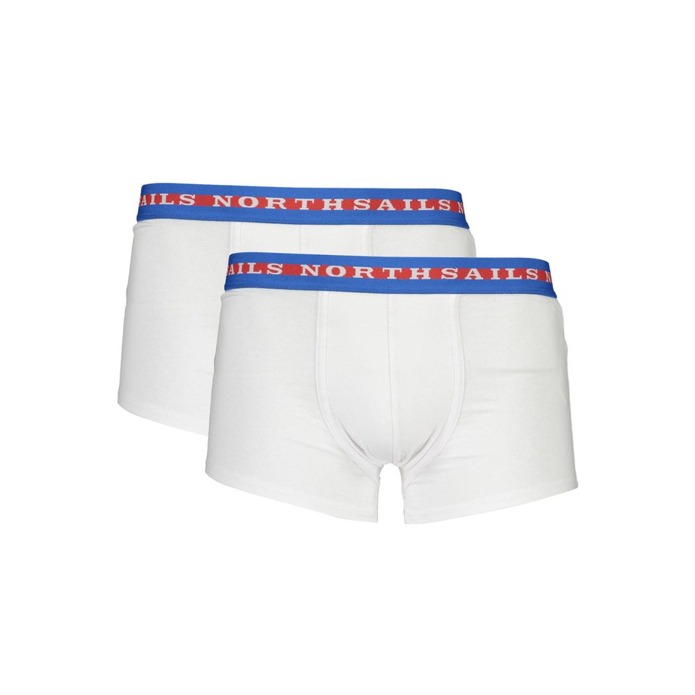 North Sails White Cotton Men's Boxer