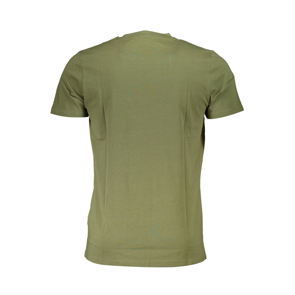 Cavalli Class Verde Cotton Mens T-Shirt - Luxe Nova