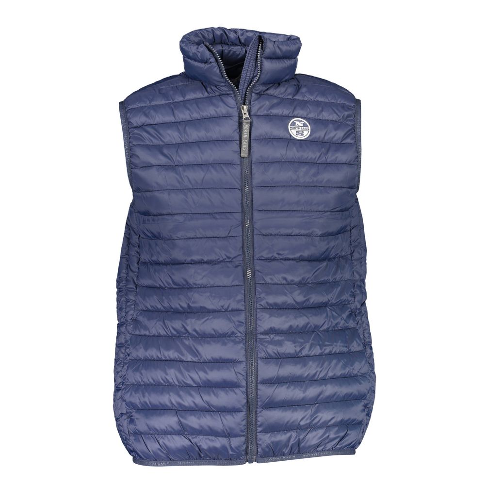 North Sails Blu Polyamide Mens Vest - Luxe Nova