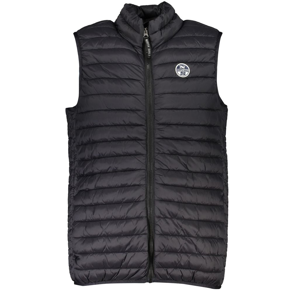 North Sails Black Polyamide Men's Vest - Luxe Nova