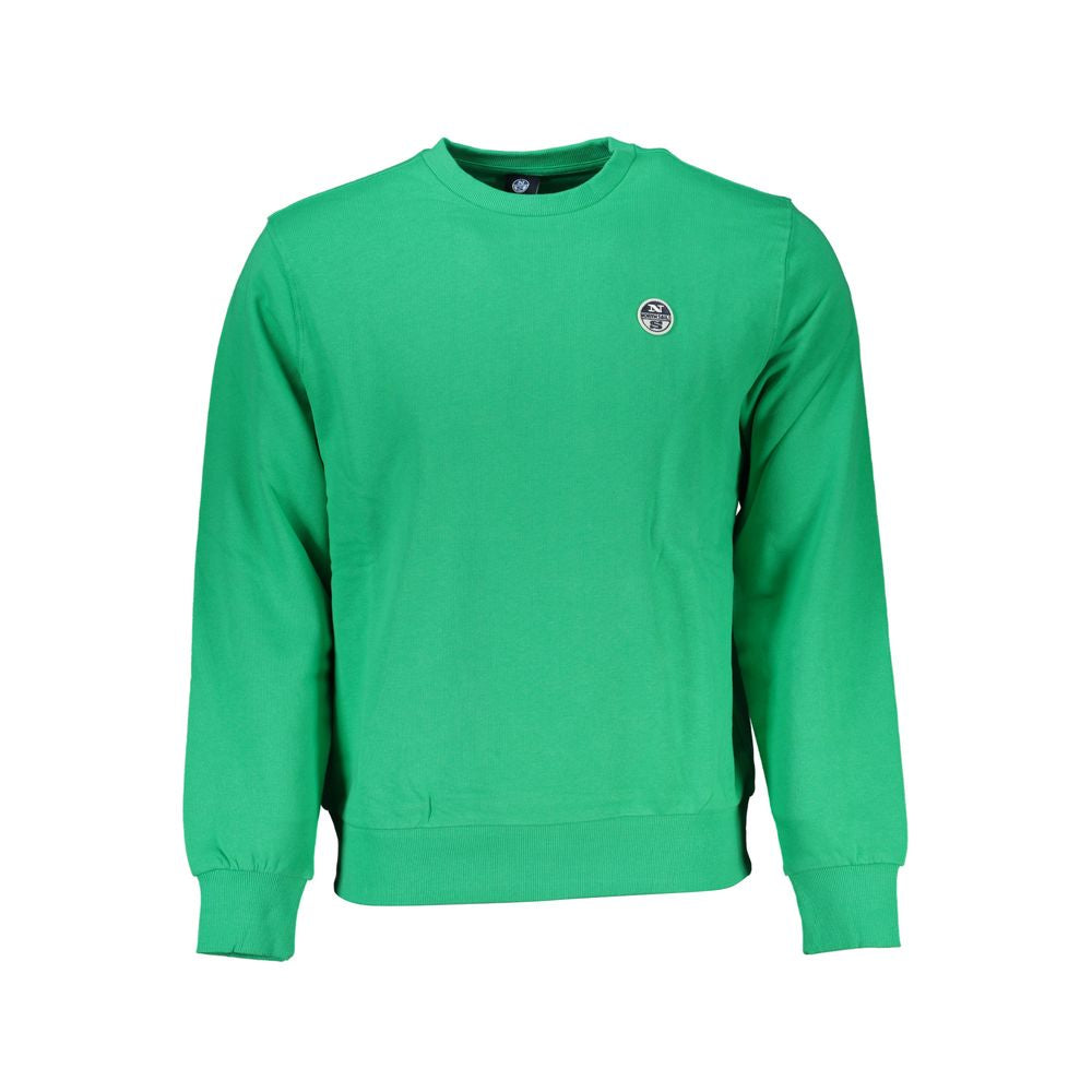 North Sails Verde Cotton Men Sweatshirt - Luxe Nova