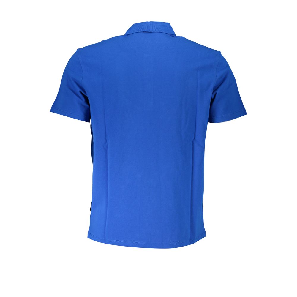 Napapijri Grigio Cotton Men T-Shirt - Luxe Nova