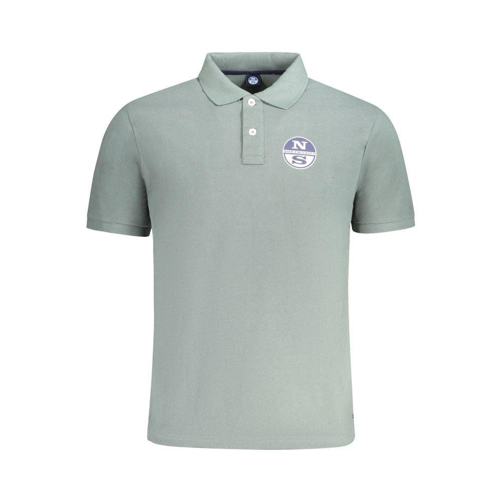 North Sails Verde Cotton Men Polo - Luxe Nova