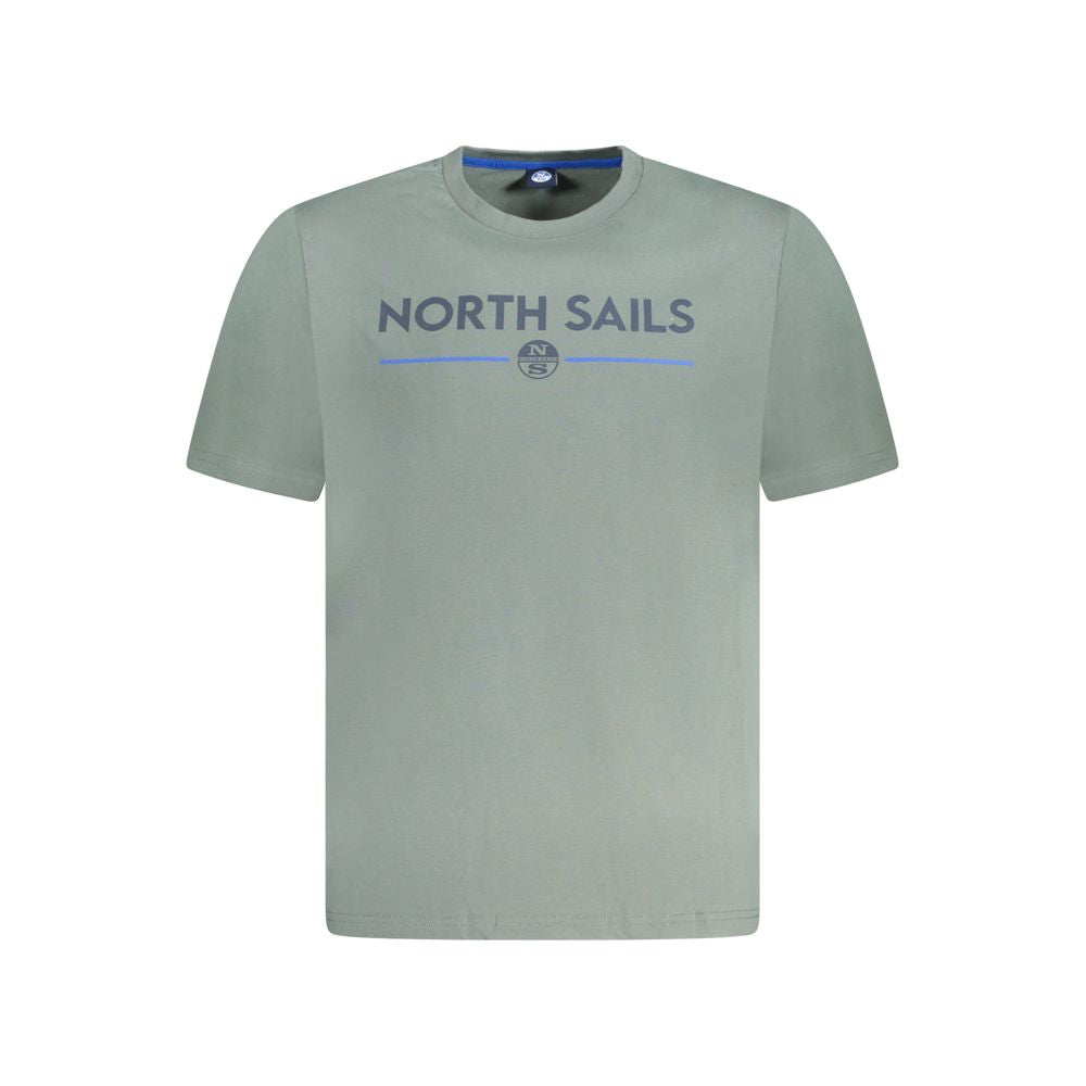 North Sails Verde Cotton Men T-Shirt - Luxe Nova