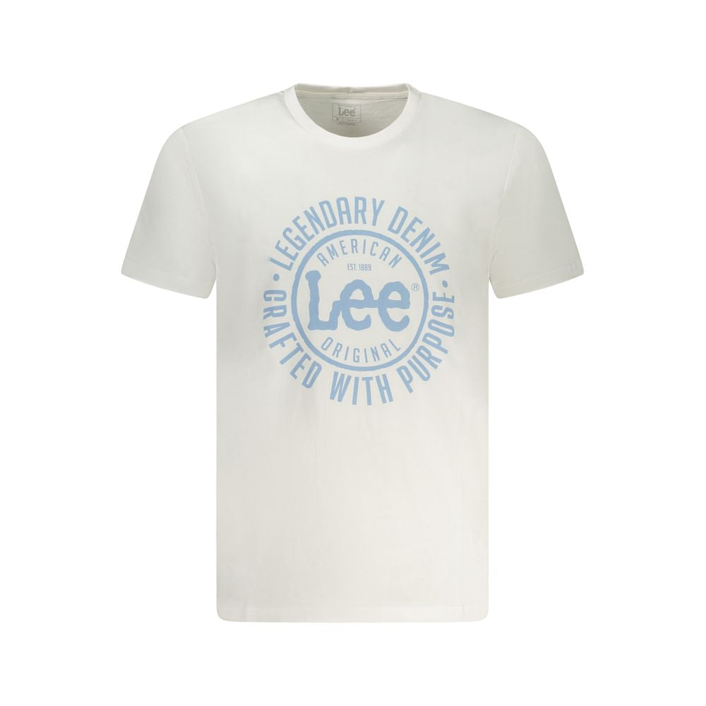 Lee Bianco Cotton Men T-Shirt - Luxe Nova