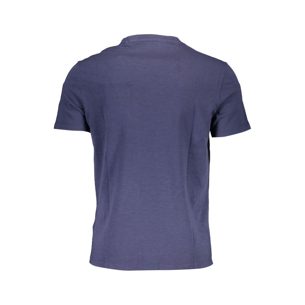 Guess Jeans Blue Organic Cotton Men's Shirt - Luxe Nova
