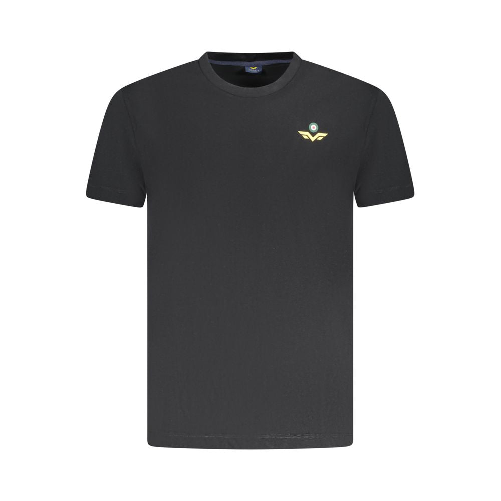 Armata Di Mare Black Cotton Men T-Shirt - Luxe Nova