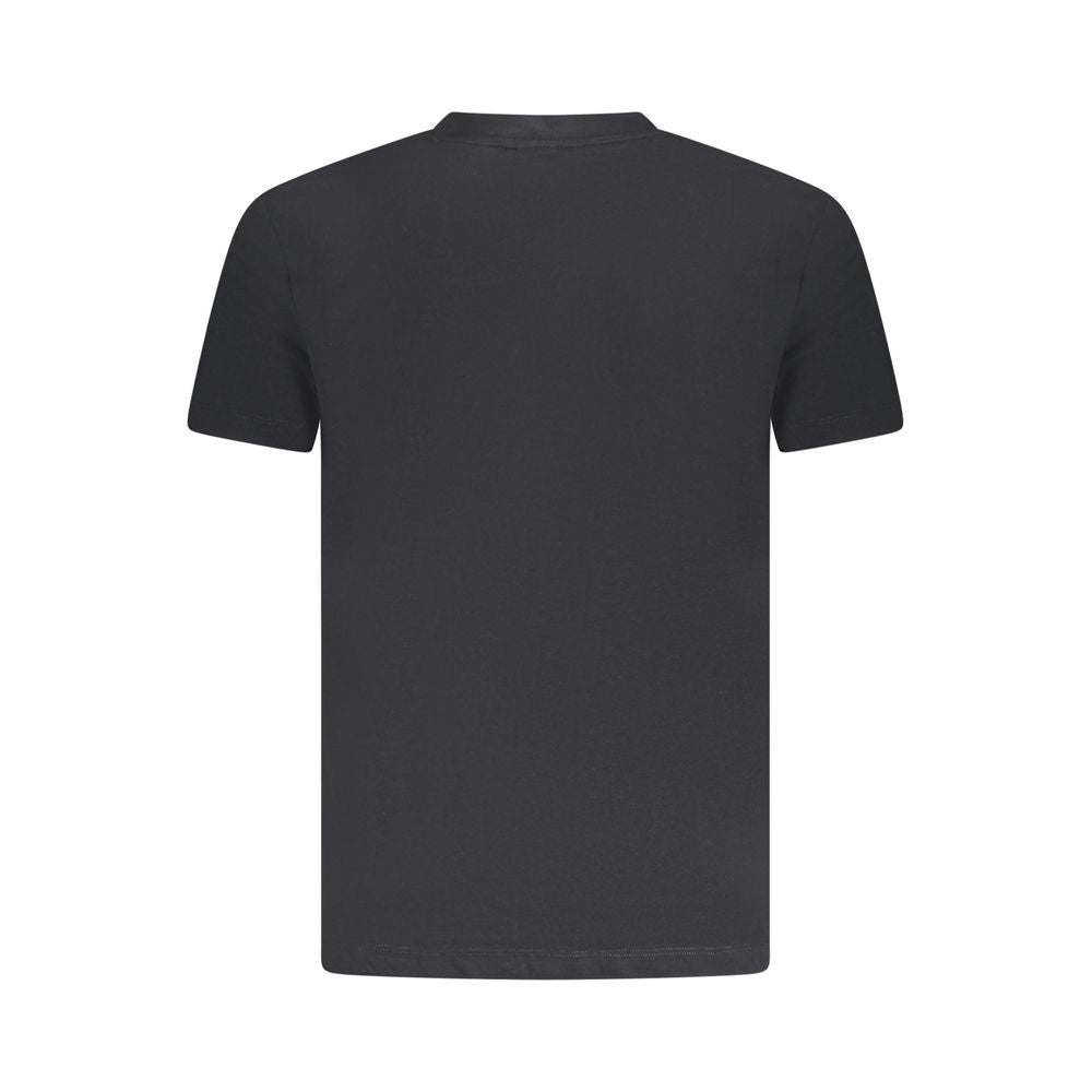Armata Di Mare Black Cotton Men T-Shirt - Luxe Nova