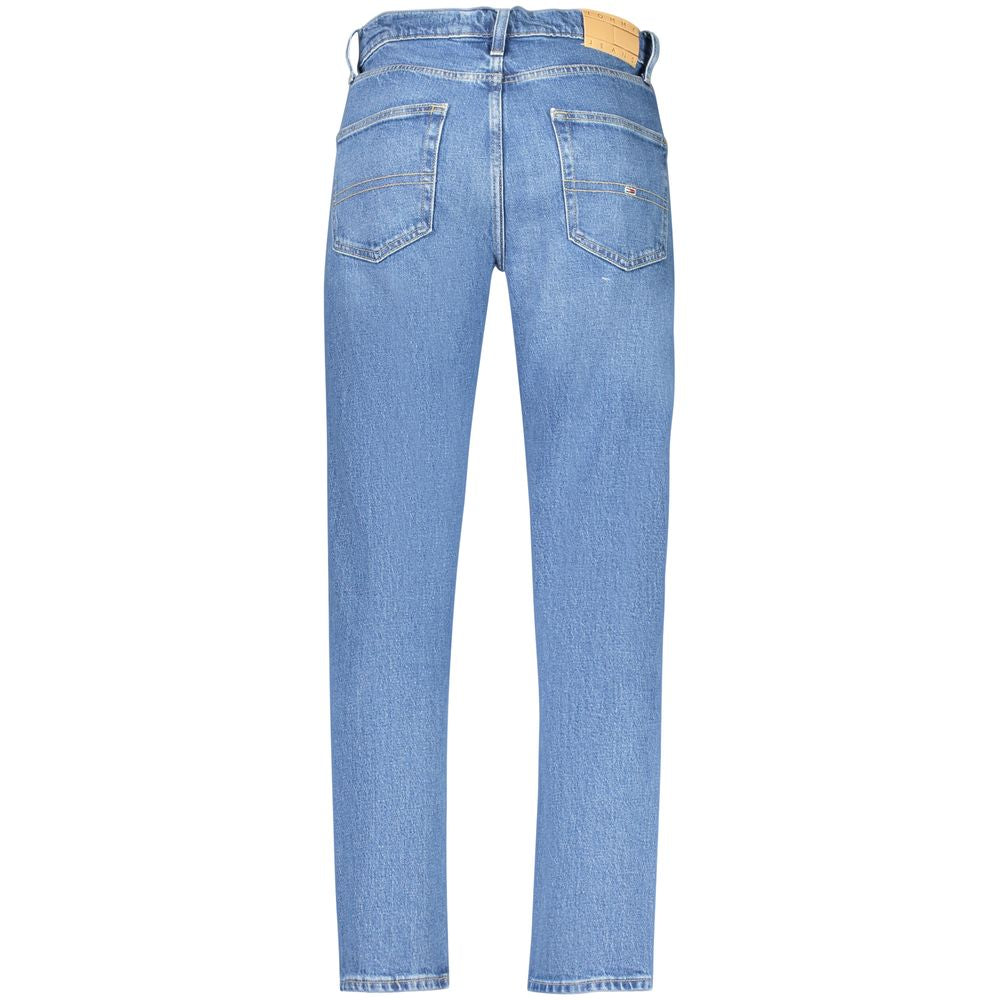 Tommy Hilfiger Blu Cotton Men Jeans - Luxe Nova