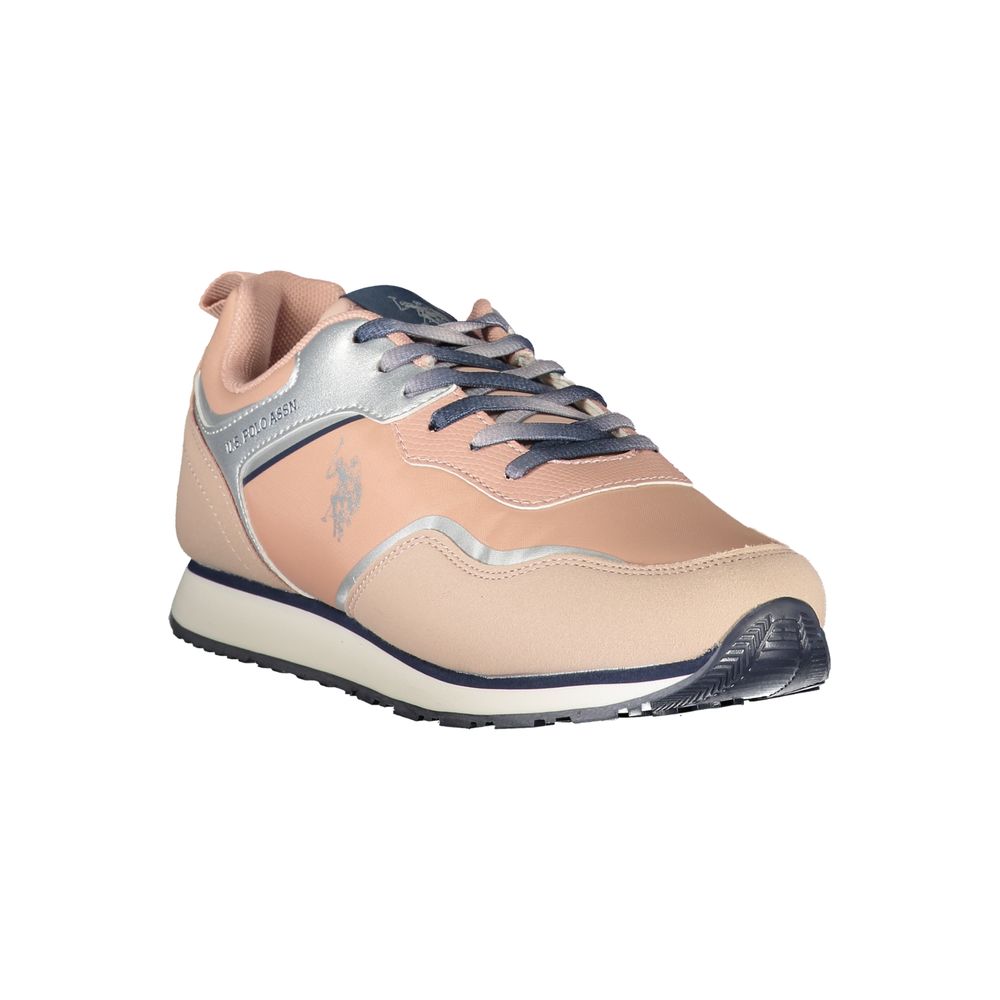 U.S. POLO ASSN. Rosa Poliuretano Donna Sneaker - Luxe Nova