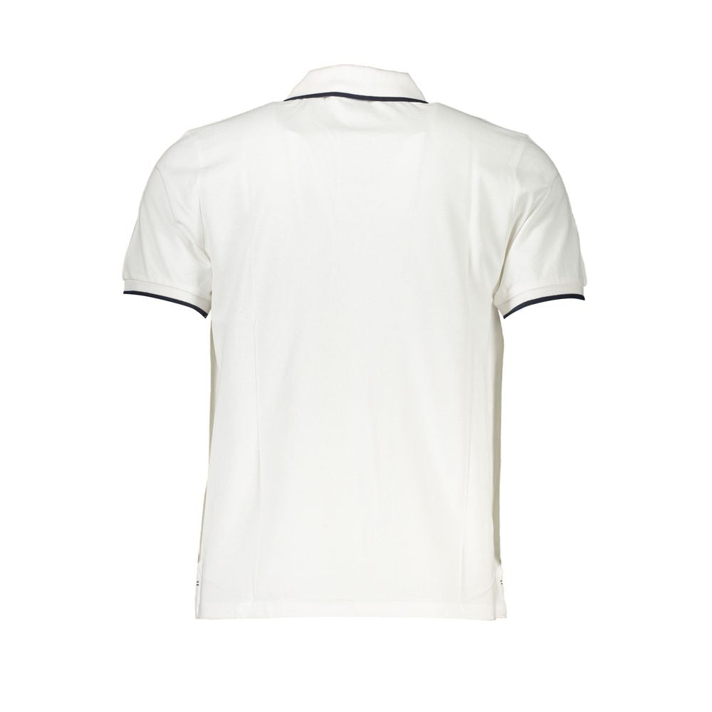 North Sails White Cotton Men's Polo Shirt - Luxe Nova