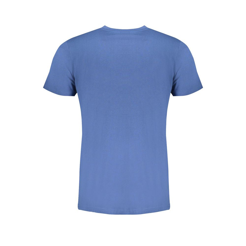 Norway 1963 Blu Cotton Men T-Shirt - Luxe Nova