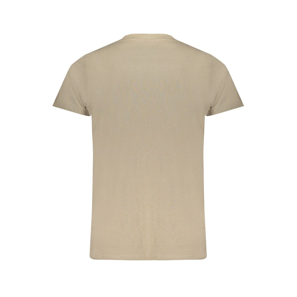 Norway 1963 Beige Cotton Men T-Shirt - Luxe Nova