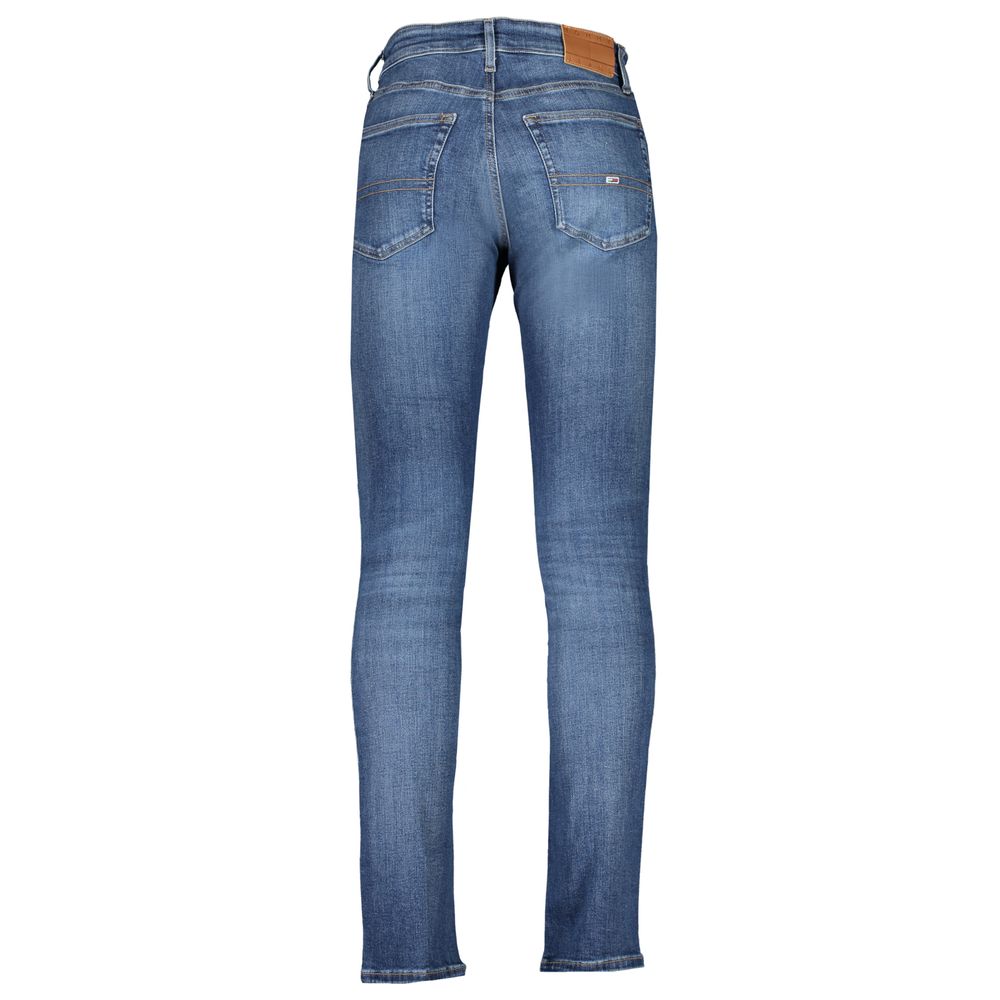 Tommy Hilfiger Blu Cotton Men Jeans - Luxe Nova