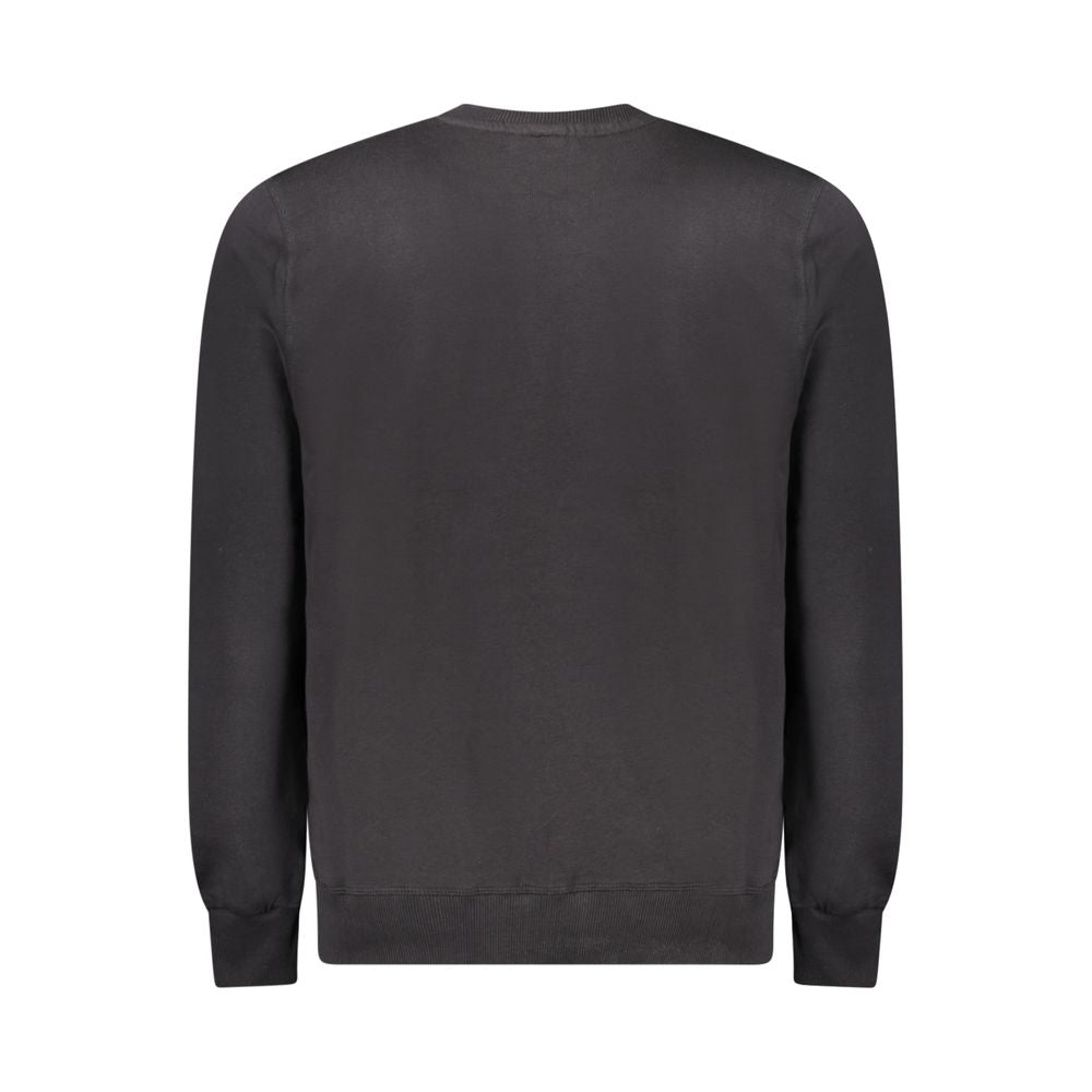 North Sails Black Cotton Men's Sweatshirt - Luxe Nova