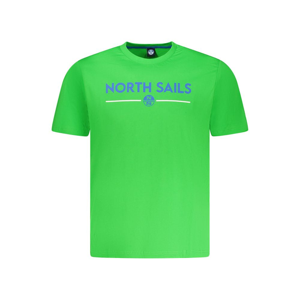 North Sails Verde Cotton Men T-Shirt - Luxe Nova