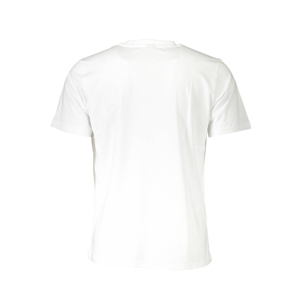 North Sails Bianco Cotton Mens T-Shirt - Luxe Nova