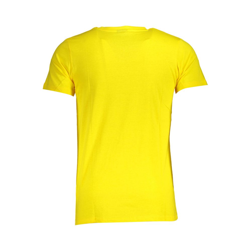 Norway 1963 Yellow Cotton Men T-Shirt - Luxe Nova