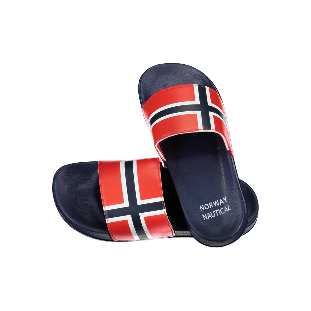 Norway 1963 Blue Plastic Mens Slipper - Luxe Nova