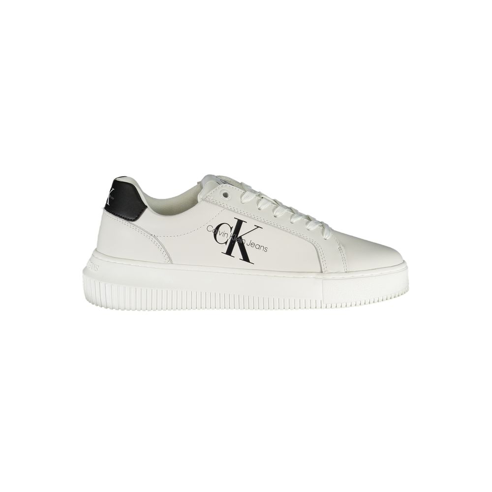 Calvin Klein White Leather Women Sneaker - Luxe Nova