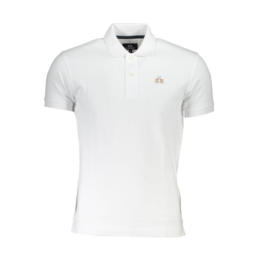 La Martina Sophisticated Slim Fit Polo with Contrast Details - Luxe Nova