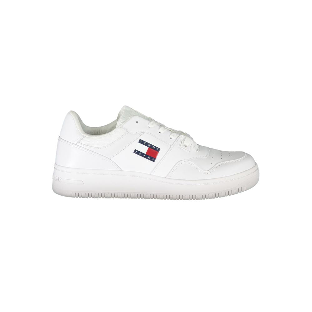 Tommy Hilfiger Bianco Pelle Men Sneaker - Luxe Nova