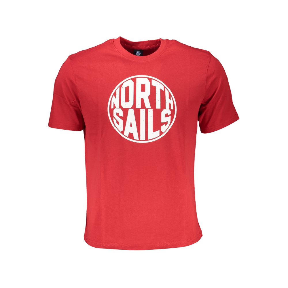 North Sails Rosso Cotton Men's T-Shirt - Luxe Nova