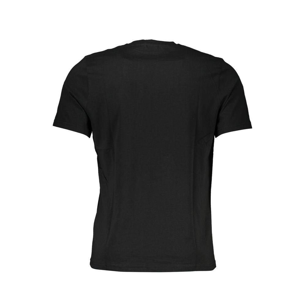 North Sails Black Cotton Men's T-Shirt - Luxe Nova