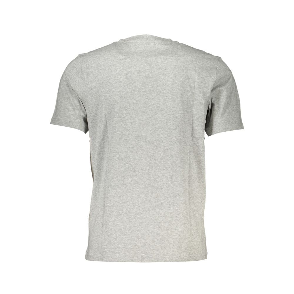 North Sails Brown Cotton Men T-Shirt - Luxe Nova