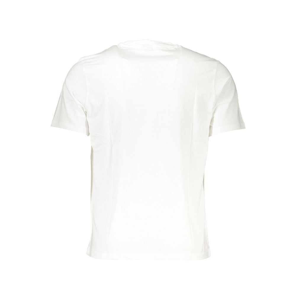 North Sails Bianco Cotton Men T-Shirt - Luxe Nova