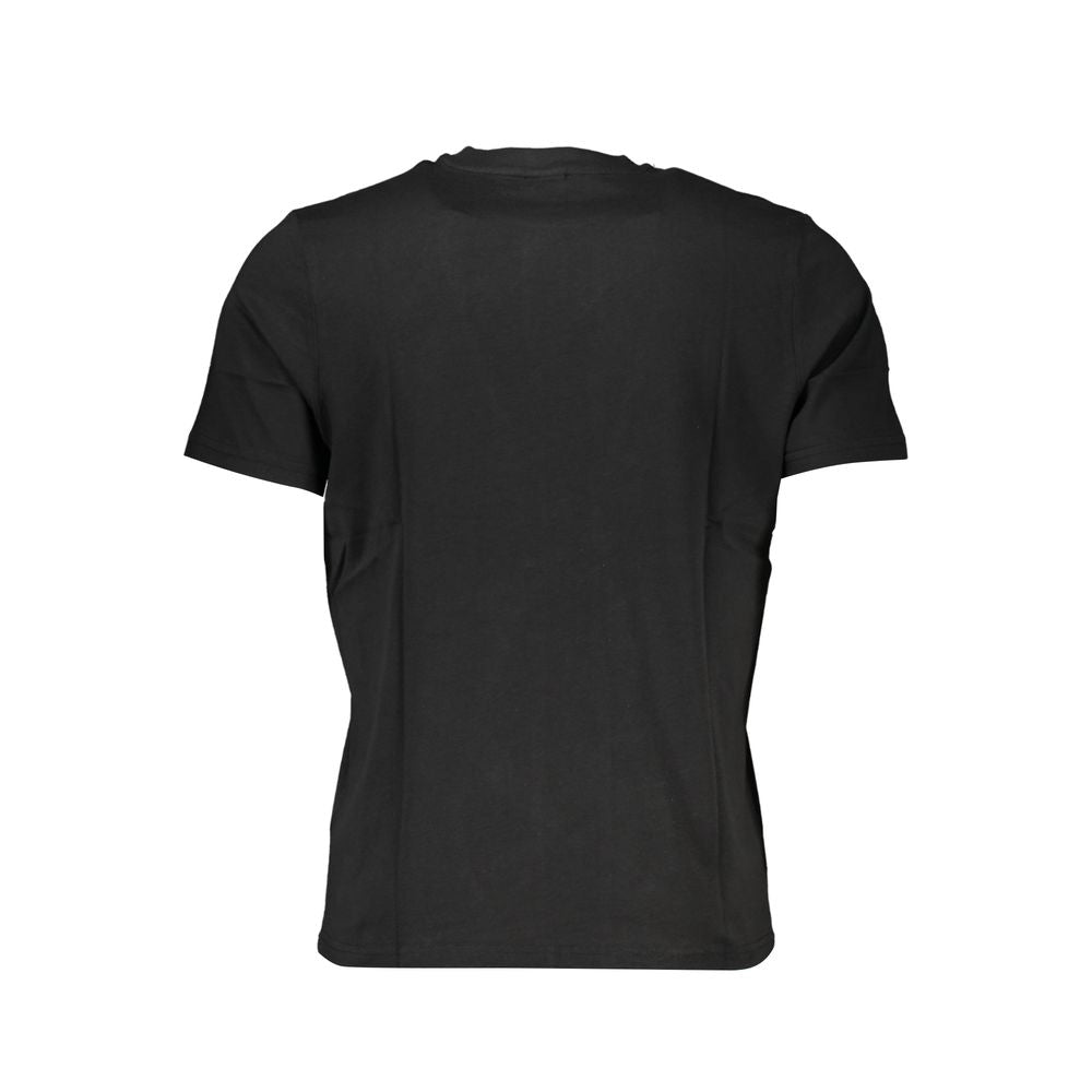 North Sails Black Cotton Men's T-Shirt - Luxe Nova