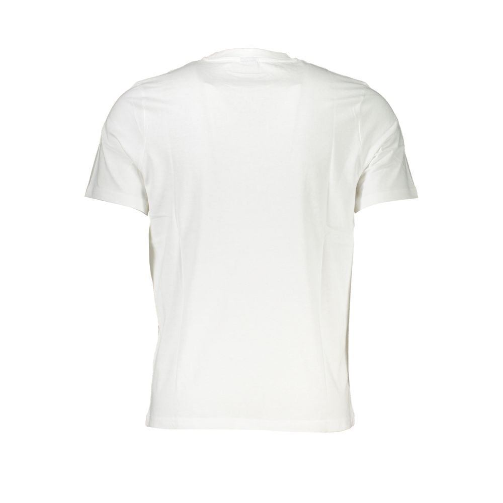 North Sails Bianco Cotton Men T-Shirt - Luxe Nova