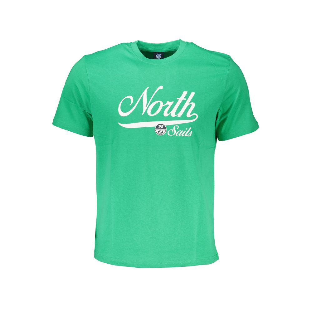 North Sails Verde Cotton Men T-Shirt - Luxe Nova