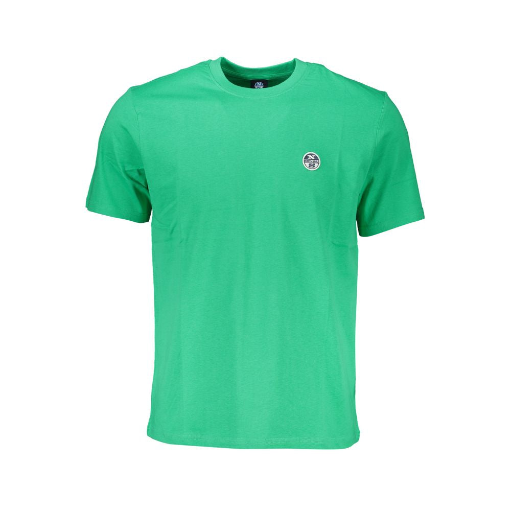North Sails Verde Cotton Men T-Shirt - Luxe Nova