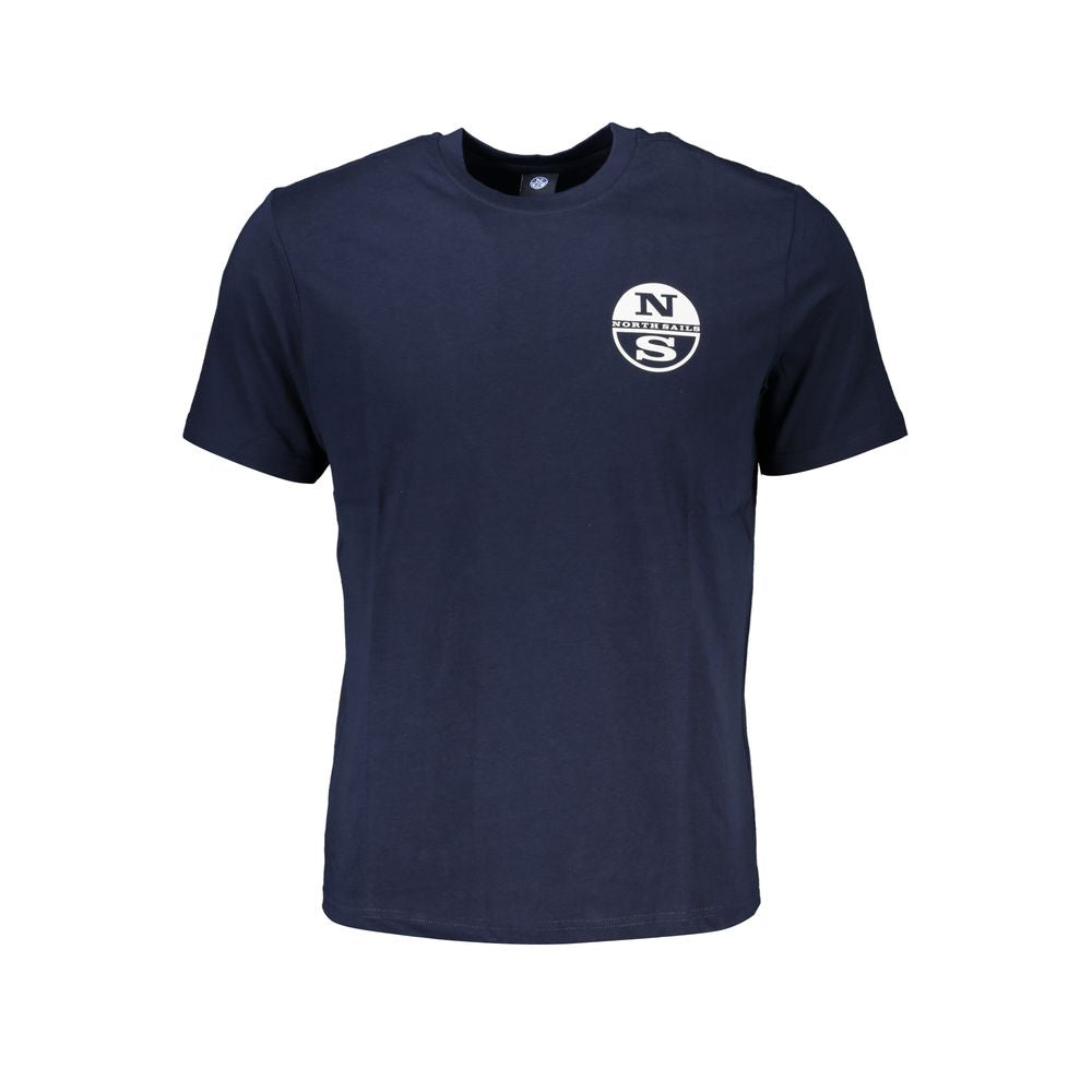 North Sails Blue Cotton Men's T-Shirt - Luxe Nova