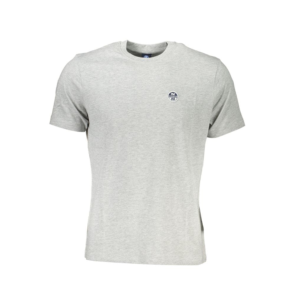 North Sails Grigio Cotton Mens T-Shirt - Luxe Nova