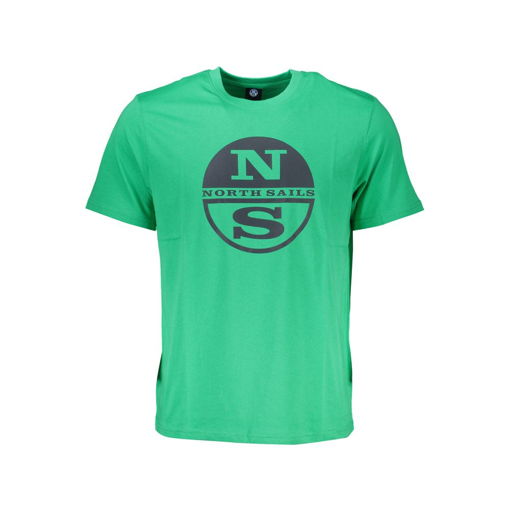 North Sails Verde Cotton Men T-Shirt - Luxe Nova