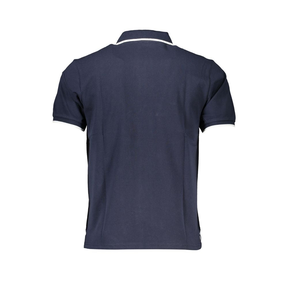 North Sails Blue Cotton Men Polo - Luxe Nova