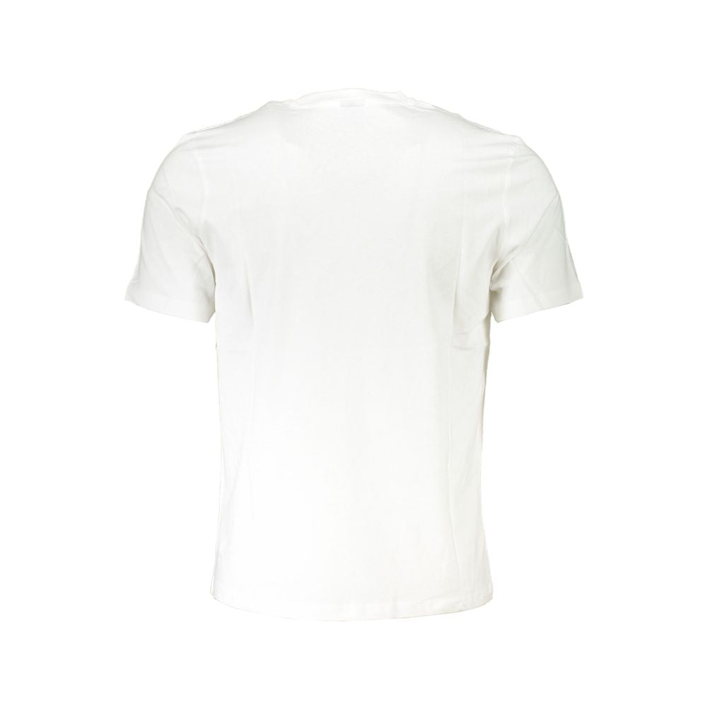 North Sails Bianco Cotton Men T-Shirt - Luxe Nova