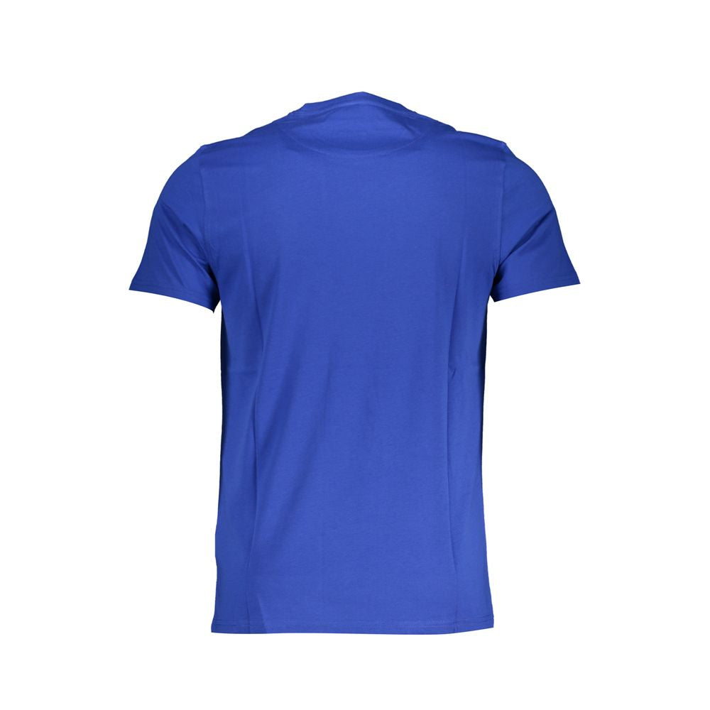Harmont & Blaine Blu Cotton Men T-Shirt - Luxe Nova