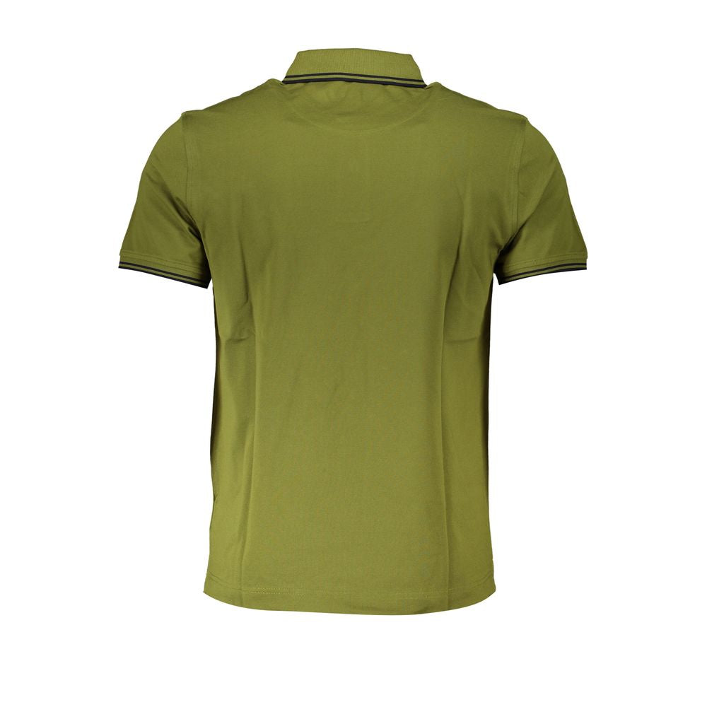 Harmont & Blaine Verde Cotton Mens Polo - Luxe Nova