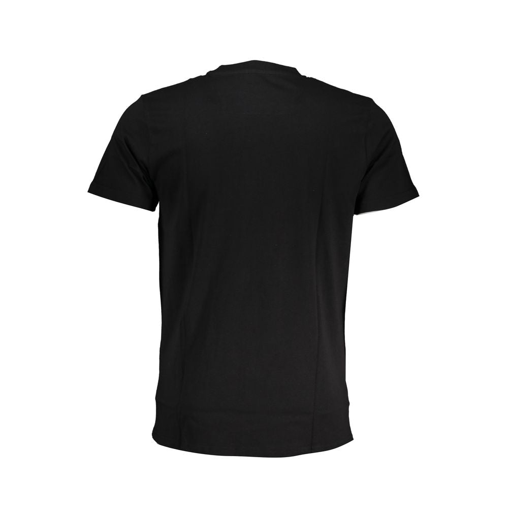 Cavalli Class Nero Cotton Men T-Shirt - Luxe Nova