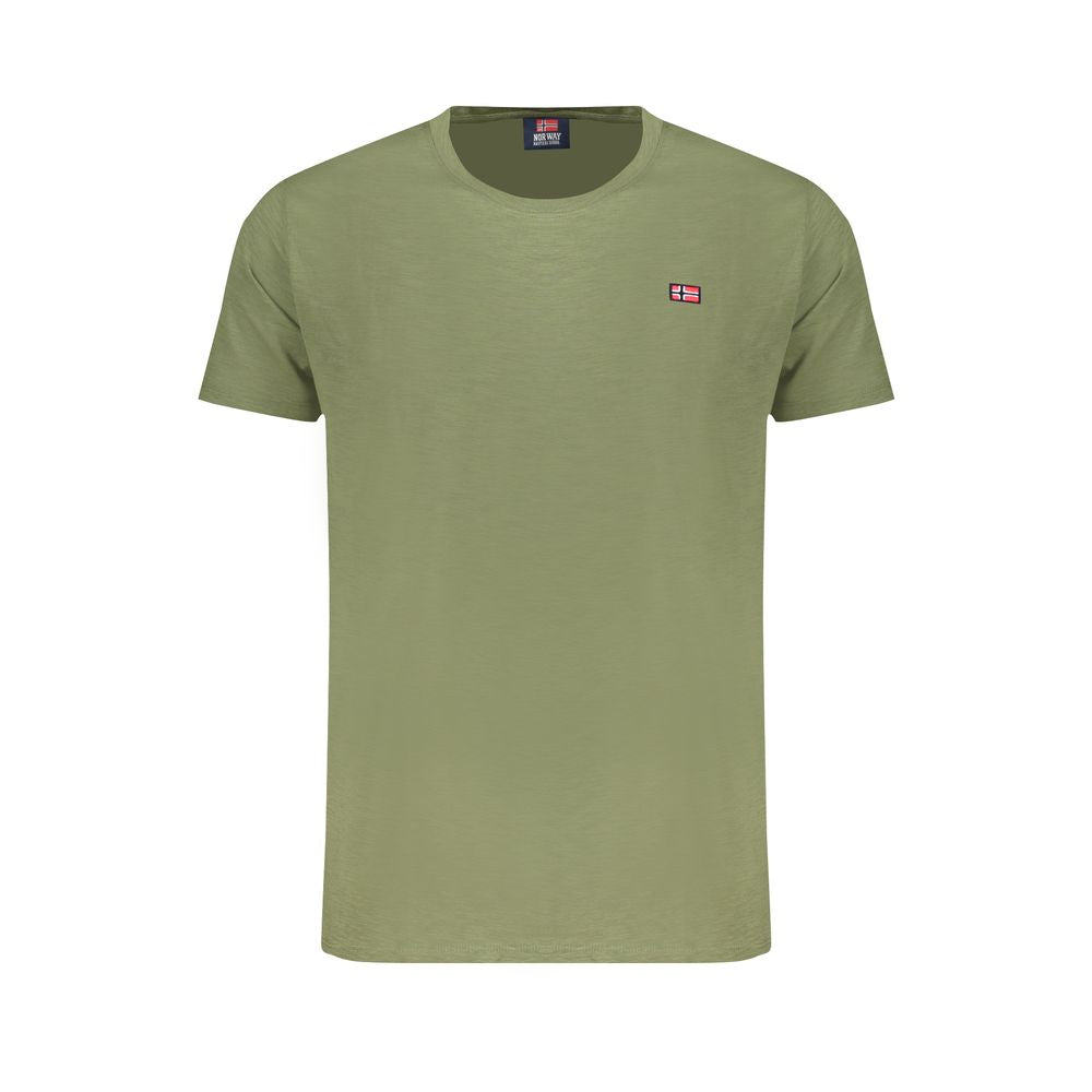 Norway 1963 Verde Cotton Men T-Shirt - Luxe Nova
