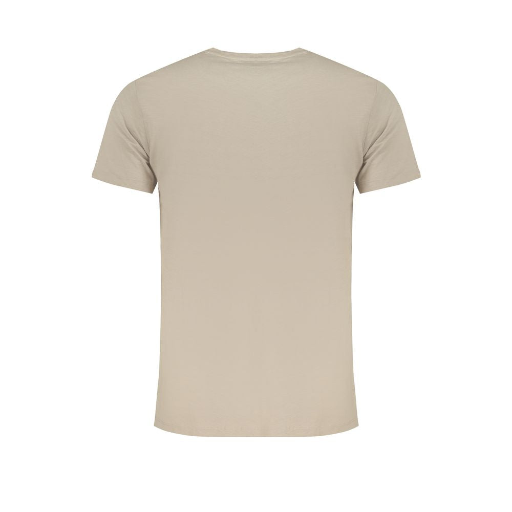 Norway 1963 Beige Cotton Men's T-Shirt - Luxe Nova