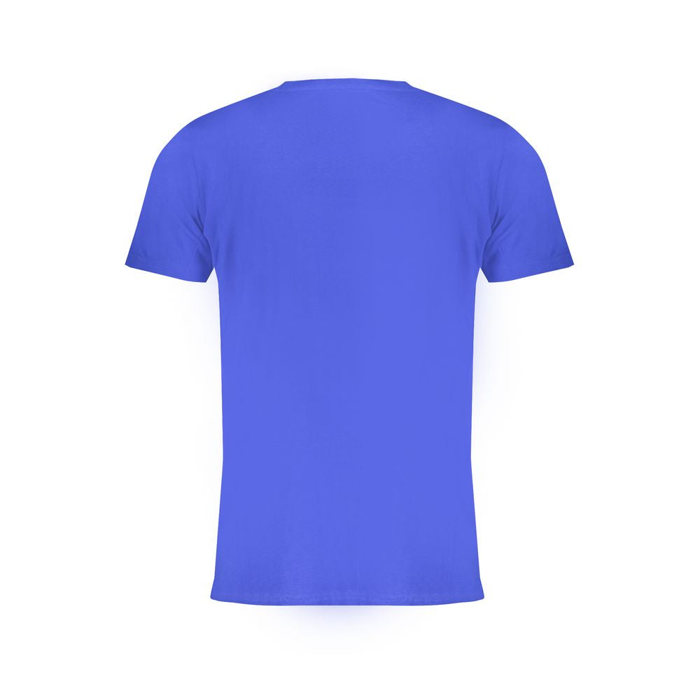 Norway 1963 Blu Cotton Men T-Shirt - Luxe Nova